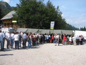 Srečanje gorenjskih upokojencev na Soriški planini, 1.9.2011